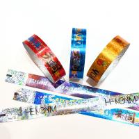 China Adjustable Waterproof Tyvek Paper Wristbands With Custom Logo Printing on sale