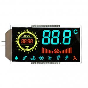 China Customized High Contrast VA LCD Display Color Segment Digital LCD Panel supplier