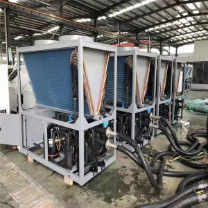 Home Heating Packaged Air Cooled Chiller Condenser Units For Hot Water 750Kg