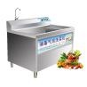 China Cherry tomato washing machine / air bubble cherry tomato washing machine / fruits washer price wholesale
