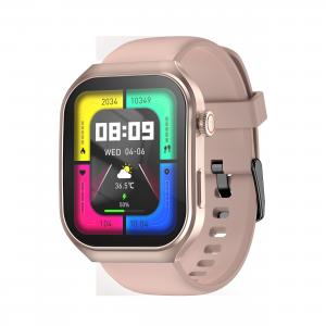 LA42 Women Fashion AMOLED Smart Watch Super Thin With Functional Crown