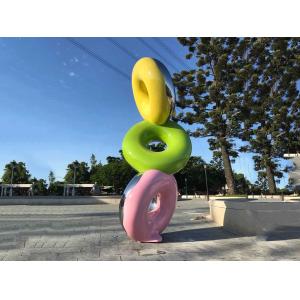 China Impressive Painted Modern Abstract Sculpture Colorful For Children Fairground supplier