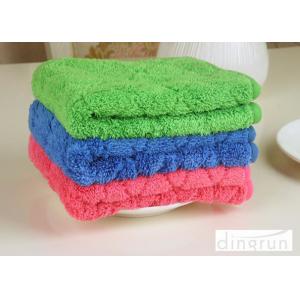 China Custom Logo Various Colored Microfiber Car Cleaning Cloth Eco - Friendly 40*50cm supplier