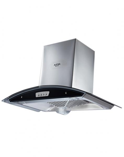 Colorful Range Hood Glass , Tempered Glass Kitchen Exhaust Hoods