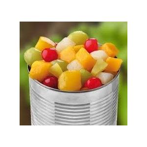 China Mixed Organic Canned Fruit , Low Calorie Canned Fruit Cocktail Refreshing Taste supplier