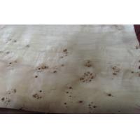 China Natural Burl Furniture Wood Veneer Poplar With AA / A / AB Grade on sale