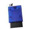 China Blue Color Customizing OBD Enclosure OBDII Housing New Moulding With 16 Pin OBD Connector Male With Outlet Hole wholesale