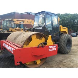China Dynapac CA251D Used Vibratory Roller / Used Road Roller With Water Cooling Engine supplier