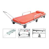 China Aluminum Ambulance Stretcher Bed Automatic Loading Trolley Hospital Emergency on sale