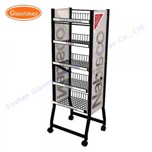 China OEM ODM Metal Chip And Candy Display Racks For Shop supplier