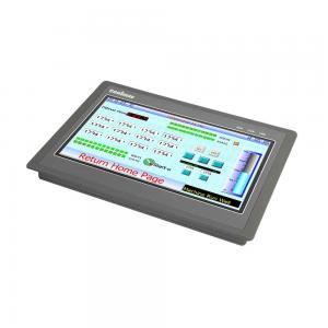 China Ethernet Port 12DI 12DO Touch Screen PLC With Rechargeable Battery supplier