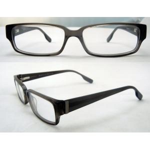 China Cool Rectangular Mens Acetate Eyewear Frames, Black Optical Eyeglasses Frame supplier