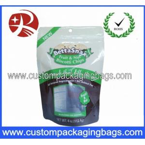 China Plastic Ziplock Stand Up Pouches Packaging For Biscuits / Cookies supplier