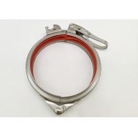 China 160mm Quick Release Pipe Clamp For Hvac Systems on sale