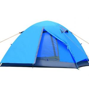 China Modern Design Outdoor Pop Up Family Tent With Oxford Floor And Fiberglass Pole supplier