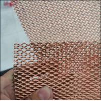 China Low Resistance 99.96% Pure Copper Expanded Mesh For Battery on sale
