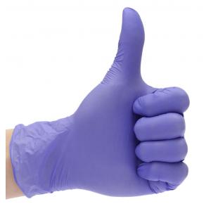 Medical Surgical Disposable Nitrile Gloves Anti Virus Anti Bacterial