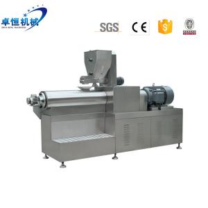 China Motor-driven Corn Flour Puff Snacks Making Machine for Puffed Extruded Snack Production supplier