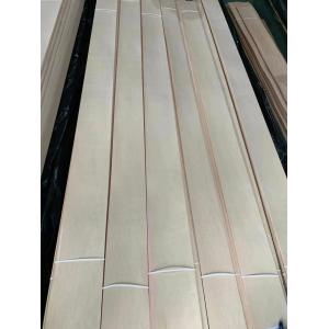 Smooth Exterior Natural Wood Veneer Timber Length 50-100cm 110-190cm