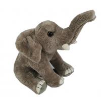 China 5.9'' 0.15m Stuffed Adorable Elephant Plush Toy Pillow With Big Ears on sale
