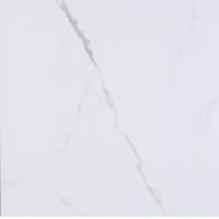 China Artificial Marble Effect Kitchen Floor Tiles 24X 24 Luxury Carrara White Color on sale