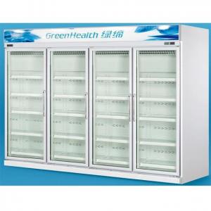 China Triple Layers Glass Door Refrigerator -20°C With Copeland Compressor supplier