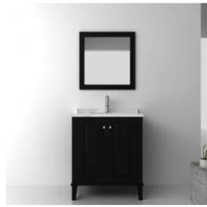 Zero Formaldehyde Bathroom Towel Cabinet Floor Assembled With Slab Top
