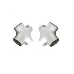 China OEM Butt Welding Pipe Fitting Titanium Equal Cross DN15-DN1200 for Connections wholesale