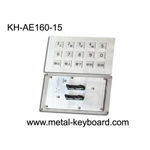 China Matrix Output Industrial Metal Keyboard Anti Rusty For Mine Machine supplier