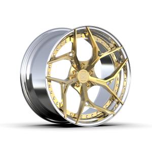 China Forged Aluminum 21 Inches Audi Rs6 Two Piece Forged Wheels 112mm Pcd supplier