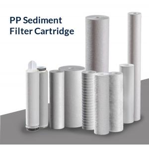 China Spun Filter PP Sediment 5 10 Micron Filter Cartridge Industrial Reverse Osmosis Water Filtration System supplier