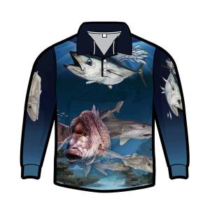 Practical Fishing Tournament Jerseys Long Sleeve Polyester Portable Unisex