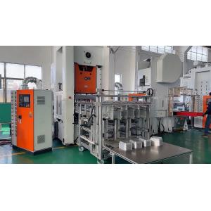 26KW Aluminium Foil Container Making Machine With 1220 × 900 Mm Food Plate Dimensions