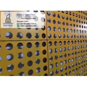 SUDALU Aluminum Facade Cladding Panel for Building Exterior Decoration Panel from Foshan Aluminum Panel Manufacturer