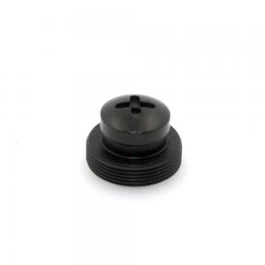 China MR-C03720WNK Black Button Type M12 Pinhole Lens supplier