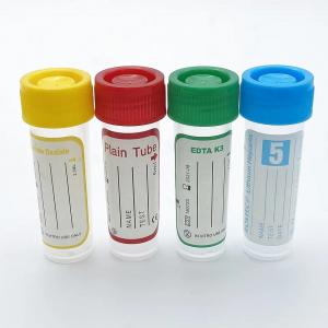 Non Vacuum Blood Tube Sterile Disposable Pediatric Micro Edta Blood Sample Capillary Serum Collection