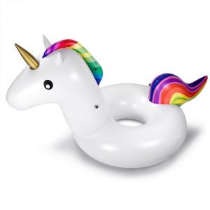 China New Inflatable Unicorn Swimming ring Pool Float Swan supplier