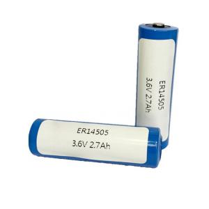 ER14505M Lithium Thionyl Chloride Battery LiSOCl2 2200mAh Nominal Capacity