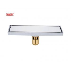 Brass Long Drain For Bathroom Floor Chrome 200 X 800mm  300 X 800mm