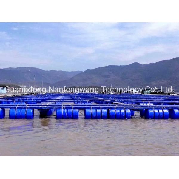 China Flexible and Customizable Square Shape HDPE Floating Cage for Deep Sea Aquaculture wholesale