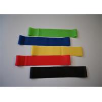 China 5LBS To 40LBS Build Muscle Resistance Bands Green Orange on sale