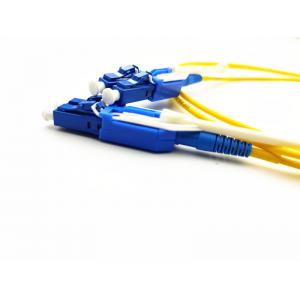 China Polarity Reverse LC Uniboot Patch Cord Fiber Optic Single Mode With Push - Pull Tab supplier
