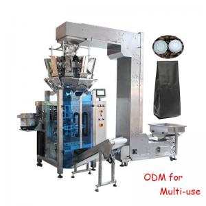 Pouch Roasted Coffee Bean Multi Packing Machine With Degassing Valve Applicator