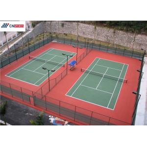 IAAF Badminton Court Rubber Flooring No Bubble Waterproof