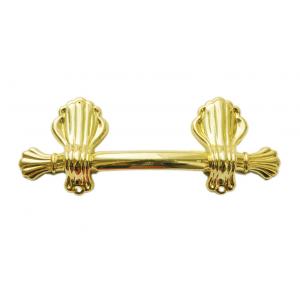 China ABS or PP plastic coffin handle HP004 golden color casket furniture supplier