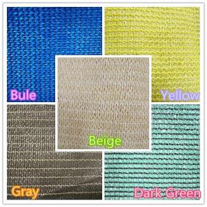 China Construction Area Use PVC Shade Net , Tear Resistant Breathable Mesh Fabric supplier