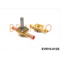 China EVR10-012S Brass Refrigeration Solenoid Valve Control Refrigerant Flow on sale