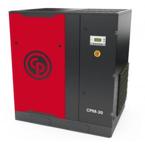 China CPM30 Chicago Pneumatic Atlas Screw Air Compressor 22KW 430kg With Slow Speed Pistons supplier