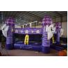 China Fun Inflatable Sports Games / Interesting Halloween Round Inflatable Whac - A - Mole Games wholesale