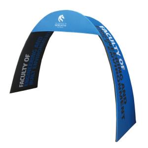 Vivid Image Recyclable Arch Display Stand Trade Show Booth Walls 250GSM SGS